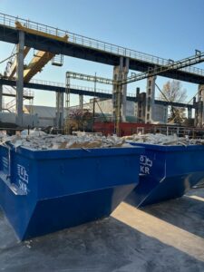 kontenery na odpady budowlane