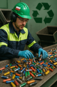 recykling baterii